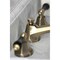 Kingston Brass KS4463PKL Duchess Widespread Bathroom Faucet W/ Brass Pop-Up, Brass KS4463PKL - alternate 2